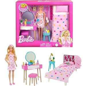 HPT55 BARBIE nin YATAK ODASI OYUN SETI