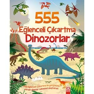 555 EĞLENCELİ ÇIKARTMA DİNAZORLAR ,CLZ