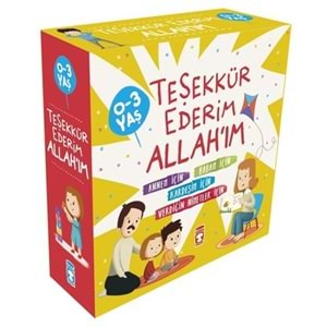 TEŞEKKÜR EDERİM ALLAHIM SET(4 KİTAP)