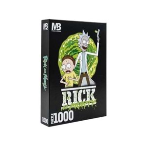 MABBELS PUZZLE 1000 pcs RICK and MORTY PORTRAL