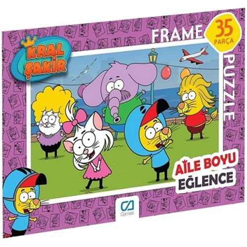 CA 5049 35 PARÇA PUZZLE KRAL ŞAKİR