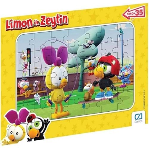 CA 5082 35 PARÇA PUZZLE LİMON İLE ZEYTİN