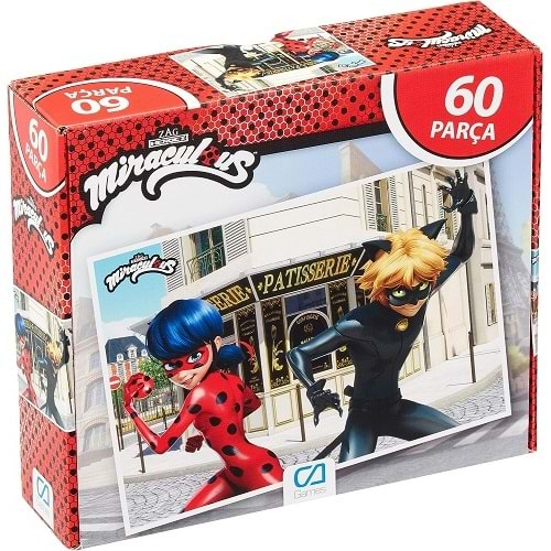 CA 5102 60 PARÇA PUZZLE MIRACULOUS