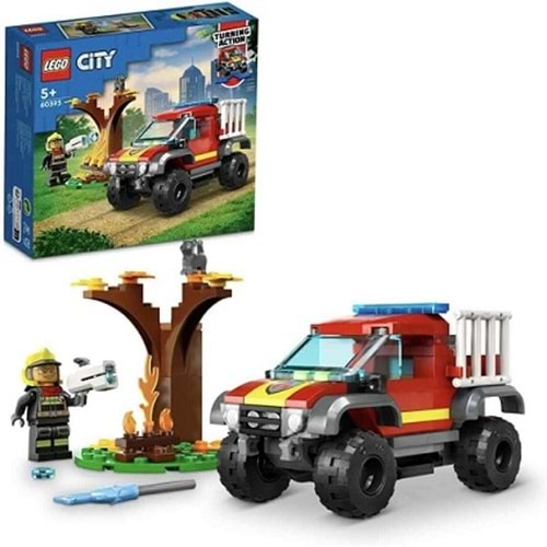 60393 4x4 FIRE TRUCK RESCUE