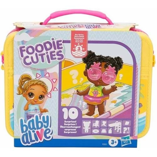 F3551 BABY ALİVE FOODİE OUTİES LUNCHBOX