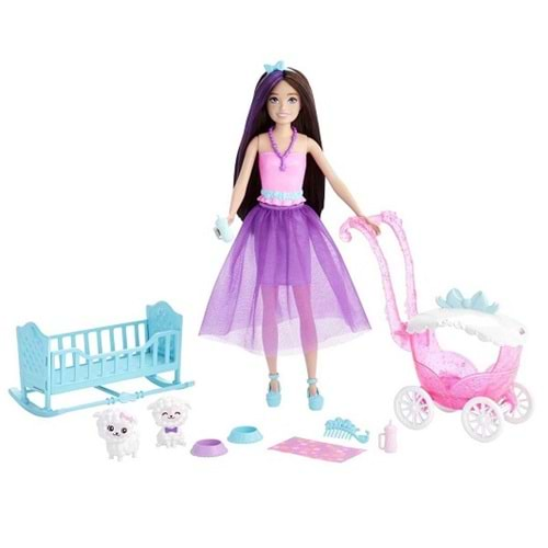 HLC29 BARBIE DREAMTOPIA SKIPPER KUZUCUK BAKIMI OYUN SETI