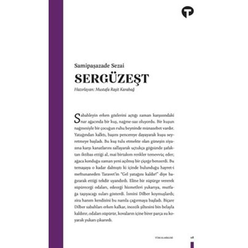 SERGÜZEŞT -SAMİPAŞAZADE SEZAİ