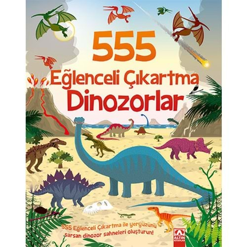 555 EĞLENCELİ ÇIKARTMA DİNAZORLAR ,CLZ