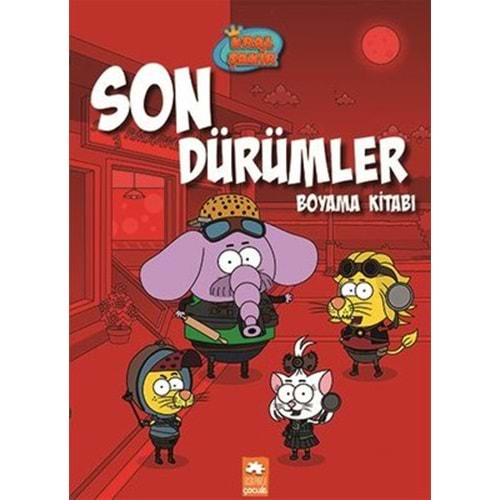 KRAL ŞAKİR-SON DÜRÜMLER -BOYAMA KİTABI