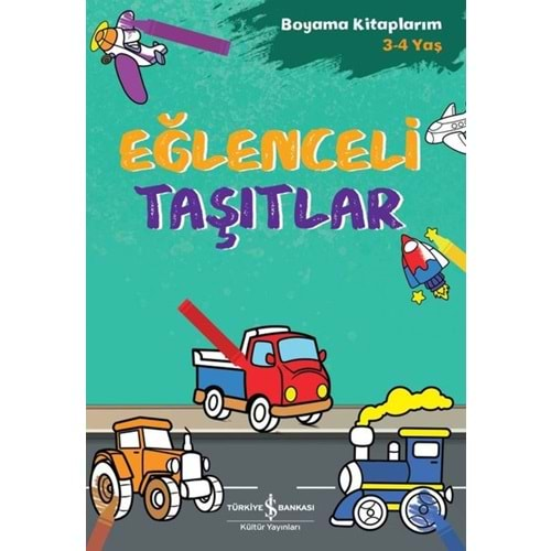 EĞLENCELİ TAŞITLAR - BOYAMA KİTABIM