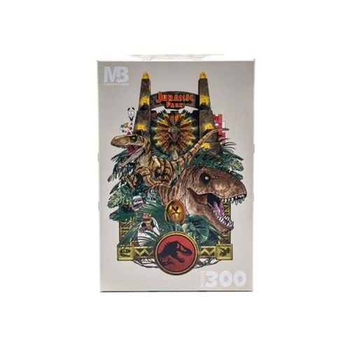 MABBELS PUZZLE 300 pcs JURASSIC PARK GATE