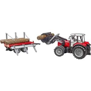 02046 MASSEY FERGUSON 7480 VE KUTUK TASIYAN ROMORK