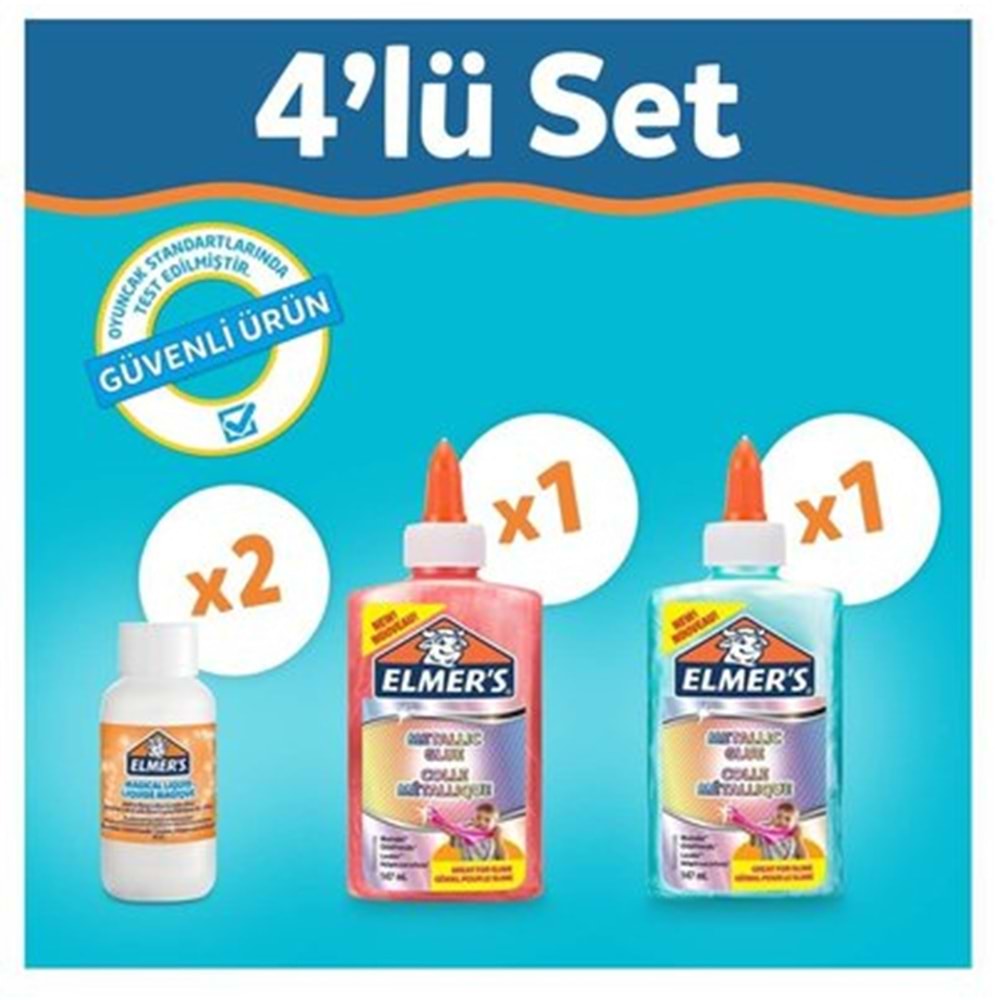 ELMERS METALİK SLİME KİT