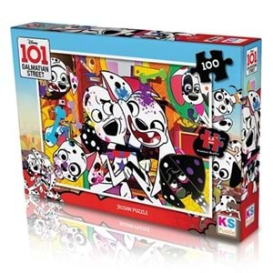 KS PUZZLE 100 pcs 101 DALMATIAN DAL 714
