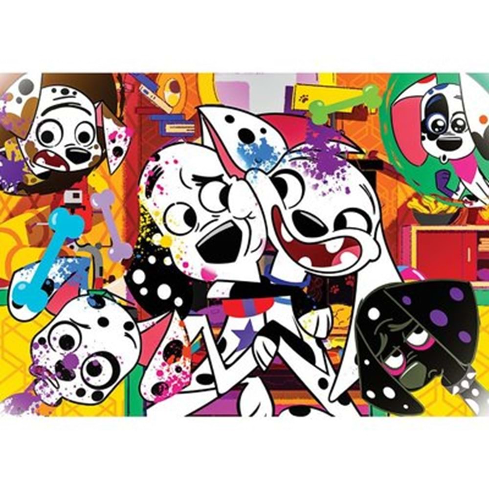 KS PUZZLE 100 pcs 101 DALMATIAN DAL 714