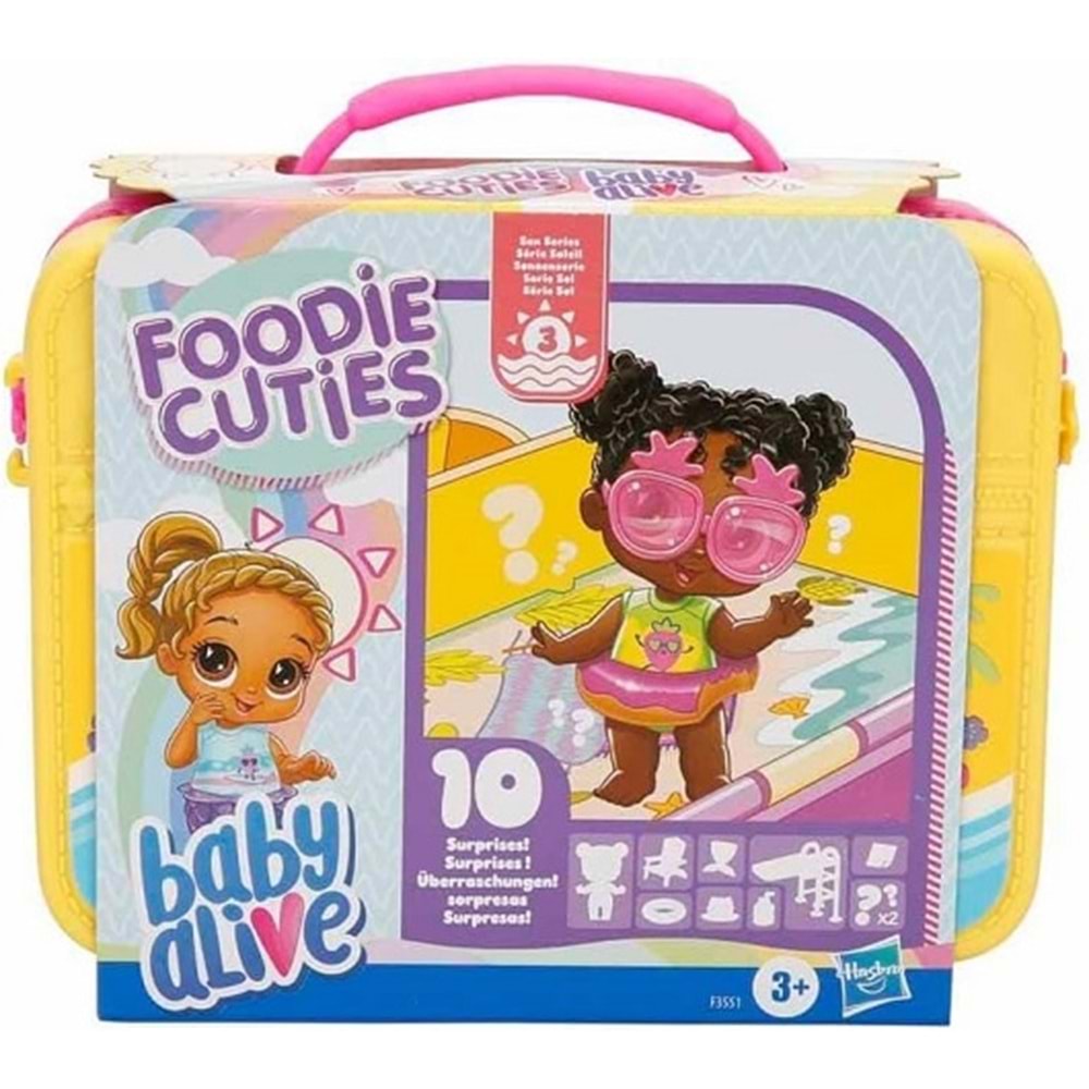 F3551 BABY ALİVE FOODİE OUTİES LUNCHBOX