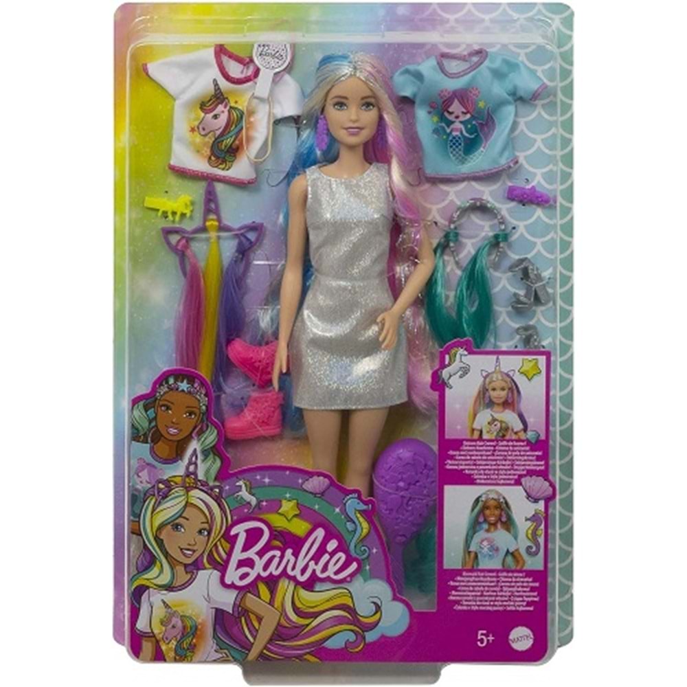 GHN04 BARBIE SONSUZ SAÇ EĞLENCESİ