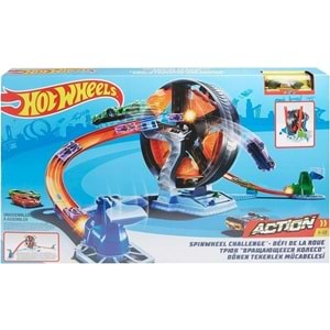 GJM77 HOT WHEELS DÖNEN TEKERLEK MACERASI YARIŞ SETİ