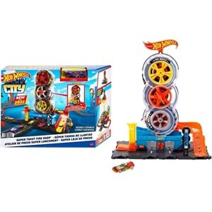 HDP02 HOT WHELLS TEKERLEK KULESİ PİSTİ