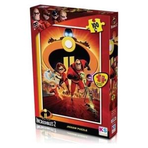 INCREDIBLES 2 PUZZLE 100