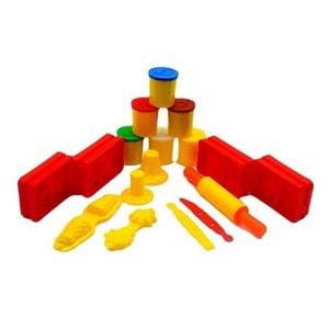 BU-BU OYUN HAMURU SETİ 3D DİNAZOR (L)