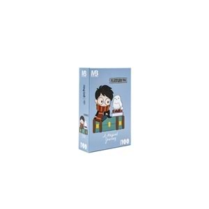 MABBELS PUZZLE 100 pcs HARRY POTTER MAGICAL JOURNEY