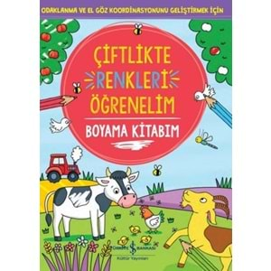 ÇİFTLİKTEKİ RENKLERİ ÖĞRENELİM BOYAMA KİTABI