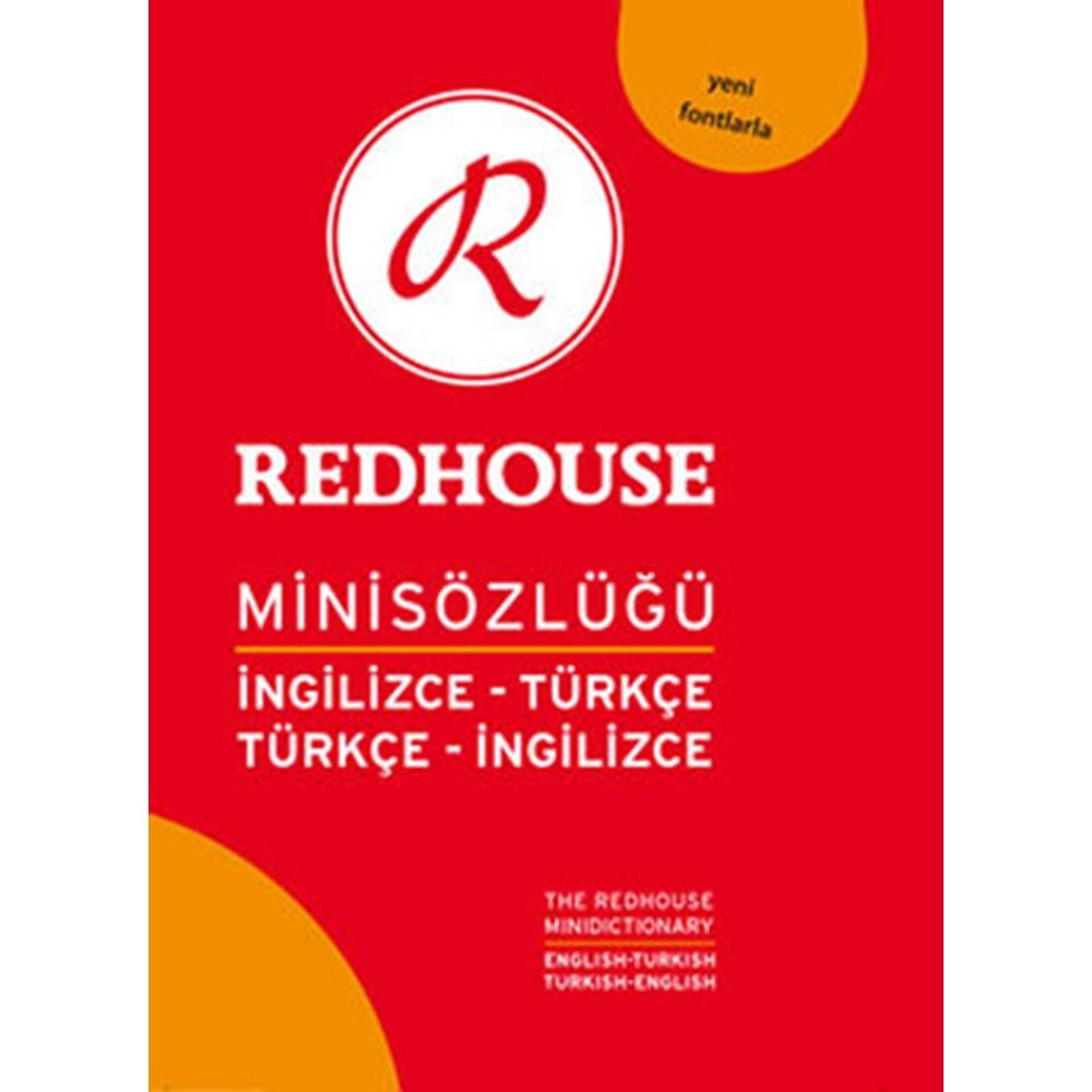 REDHOUSE MİNİ SÖZLÜĞÜ İNG-TÜRKÇE/TÜRKÇE -İNG