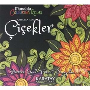 MANDALA RAHATLATAN ÇİÇEKLER
